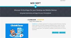 Desktop Screenshot of mixesoft.com