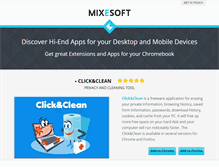 Tablet Screenshot of mixesoft.com
